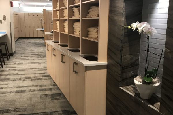 Back Bay locker room Back Bay locker room