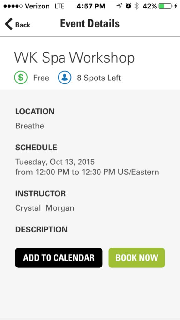 HealthWorks Fitness App